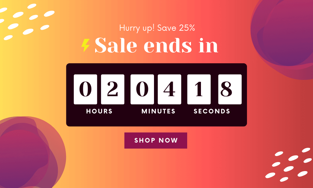 shopify countdown clocks