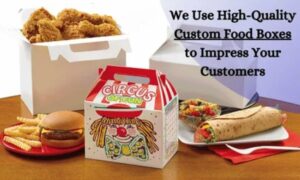 Custom Fast Food Packaging Boxes