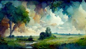 How Do Artists Capture Stillness in Nature With Watercolors?