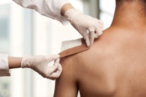 Wound Dressing at home