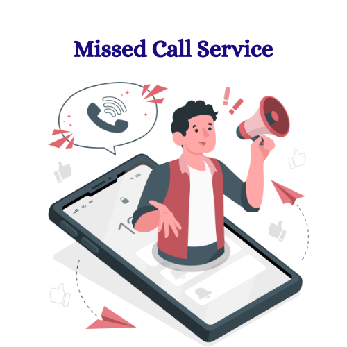 Missed call number service