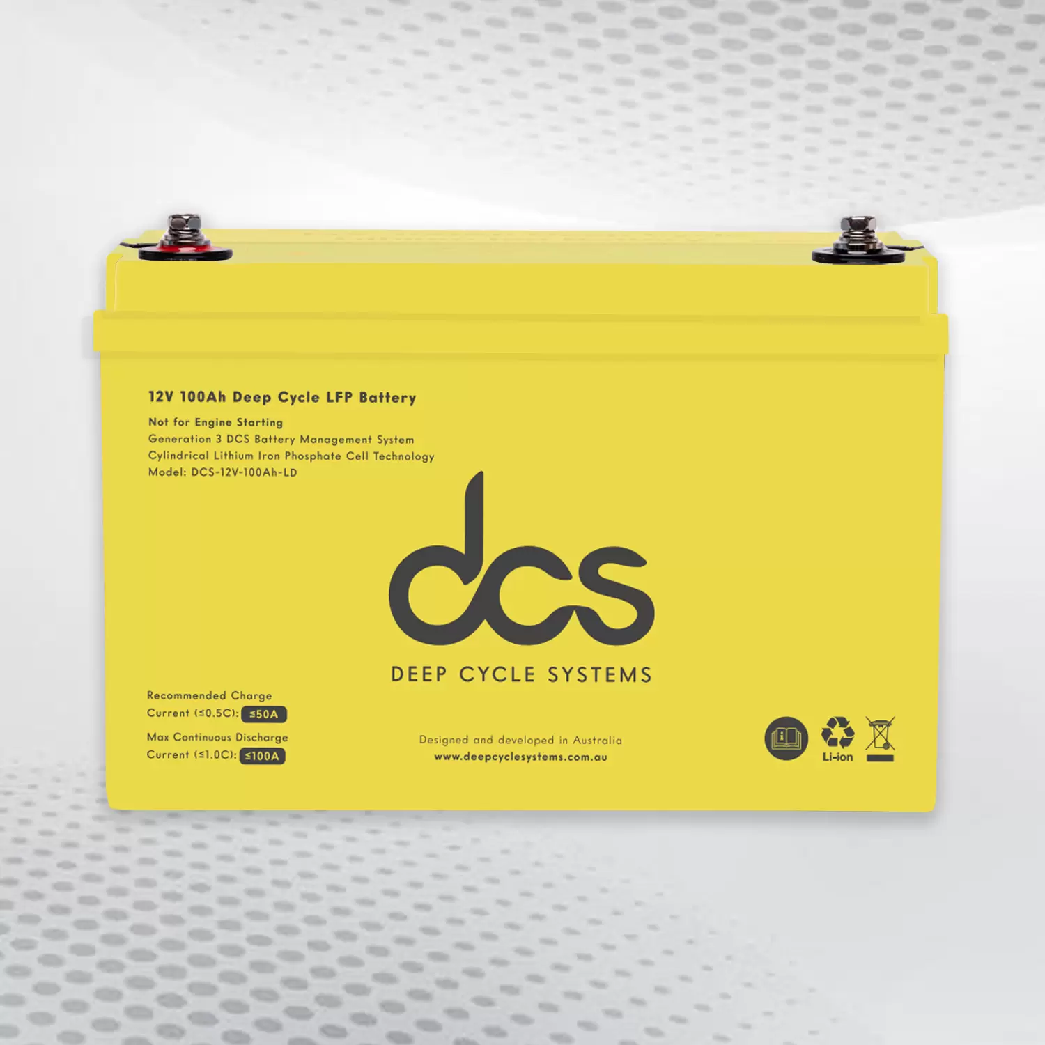 deep cycle battery 100ah 12v