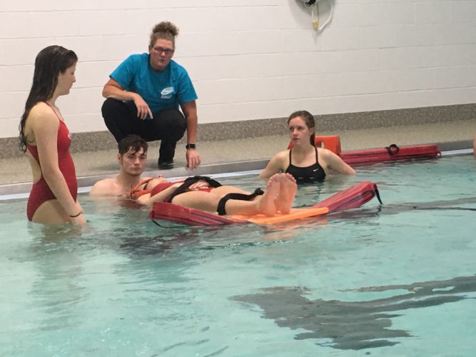 Lifeguard course,