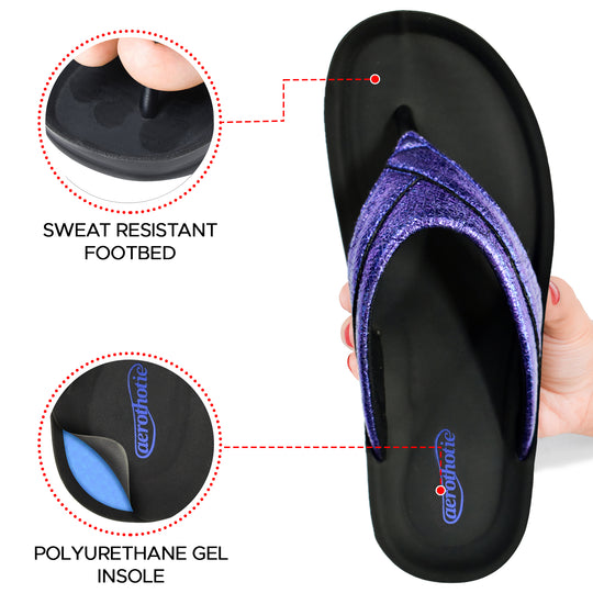 comfort slip on sandals