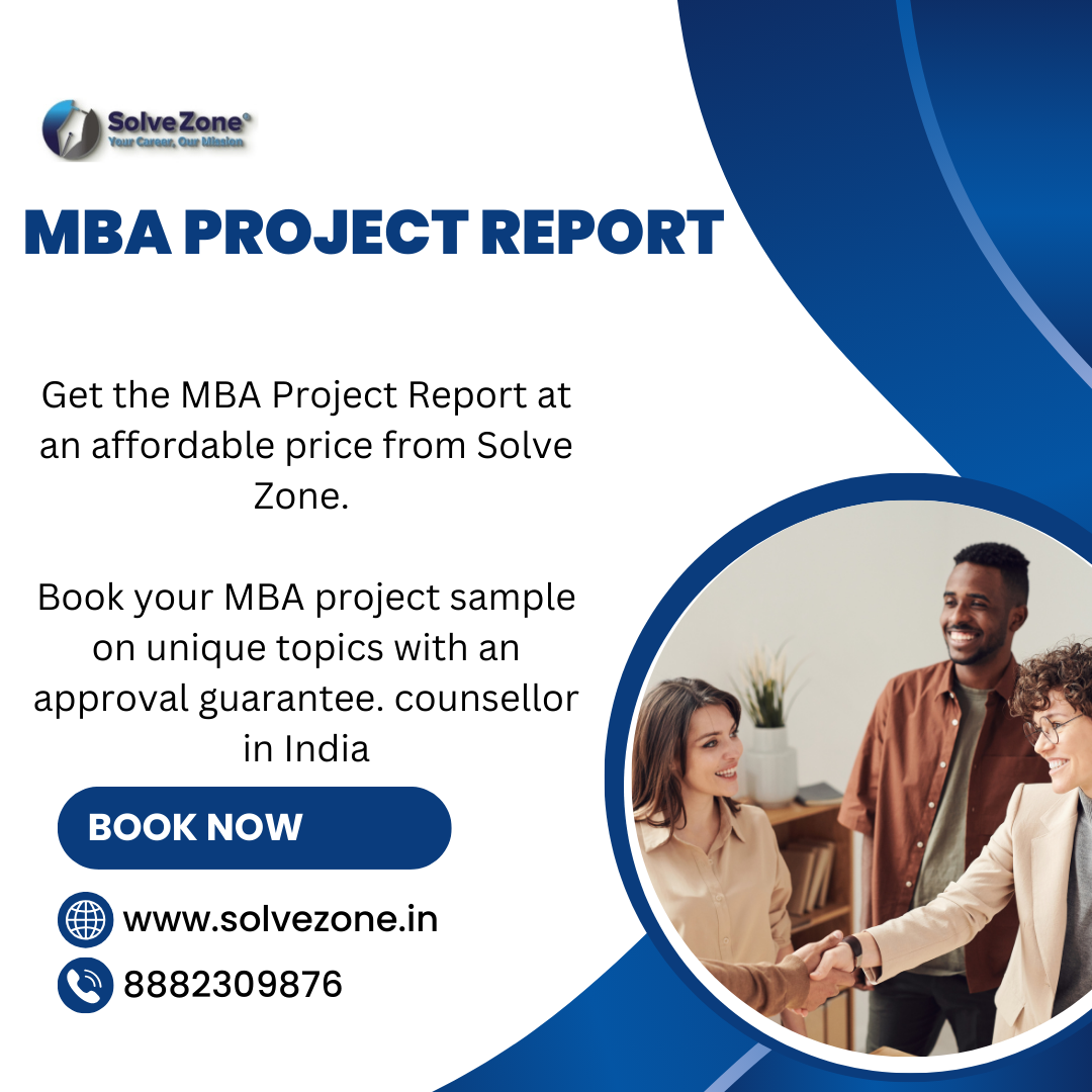 Succeed in Your MBA Project with Solve Zone’s Help