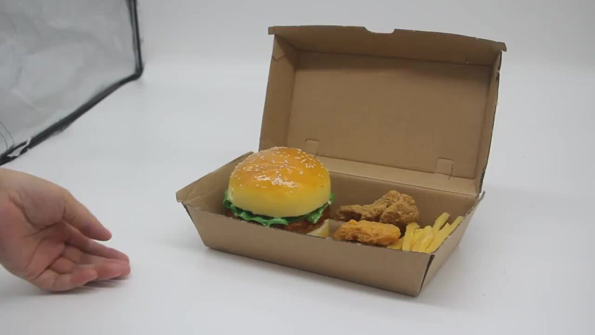 Fast food Brand Gets Instant Promotion through Burger Boxes