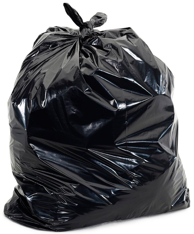 Black Garbage Bags