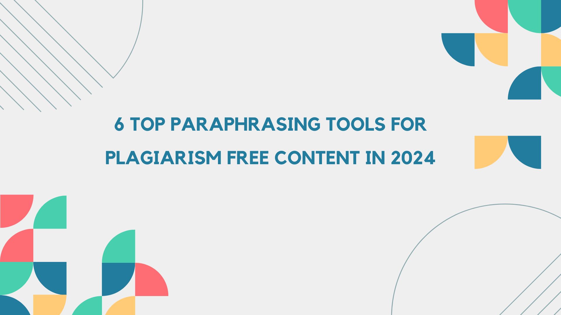 Top Paraphrasing Tools