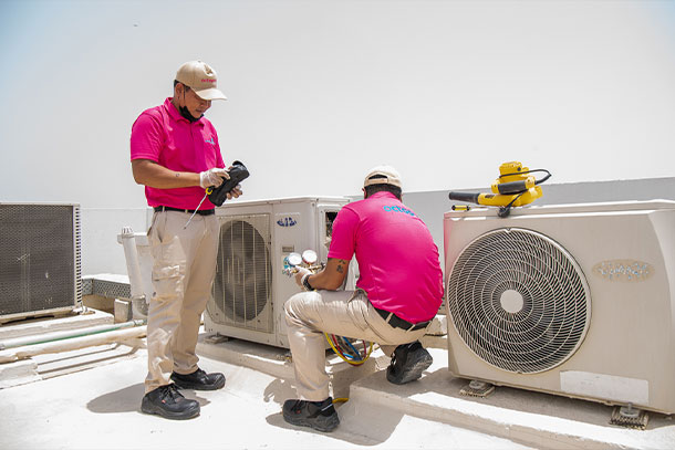 AC health checks in Dubai