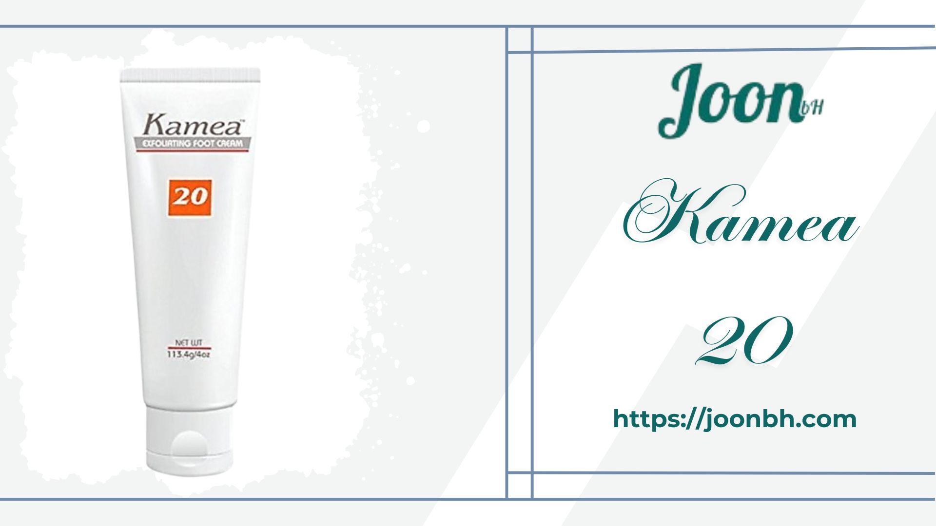 Best Practices for Applying Kamea 20 Foot Cream for Maximum Effect | JoonbH