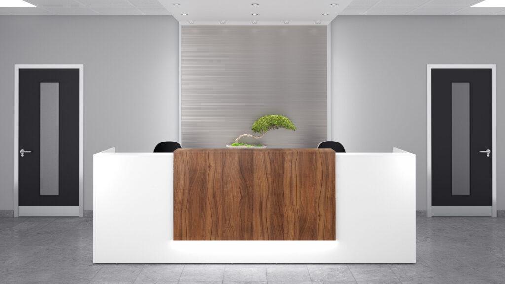 Modern Reception Desk Dubai