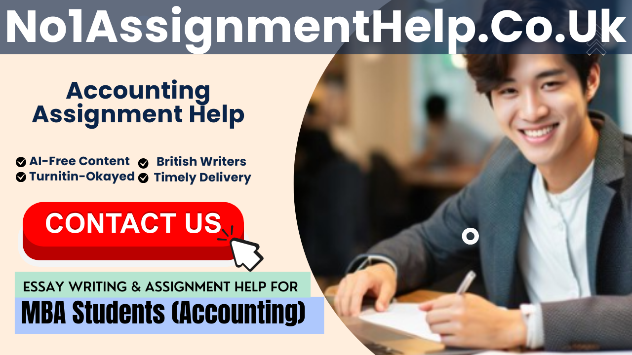 Buy Academic Services For Accounting Assignment At No1AssignmentHelp.Co.Uk