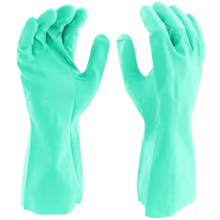 Disposable heavy duty nitrile gloves