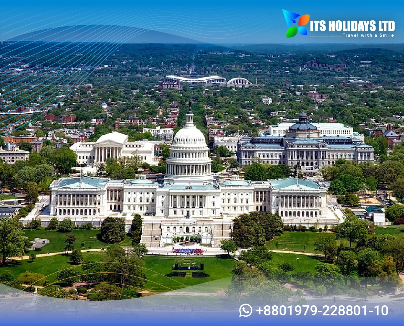 Discover the Majesty of the : Affordable  USA Tour Packages for Every Traveler with ITS Holidays Ltd