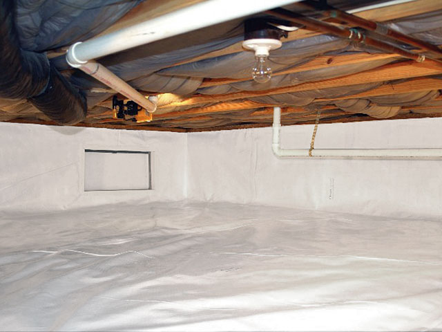 Crawl space encapsulation