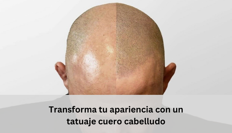 Transforma tu apariencia con un tatuaje cuero cabelludo