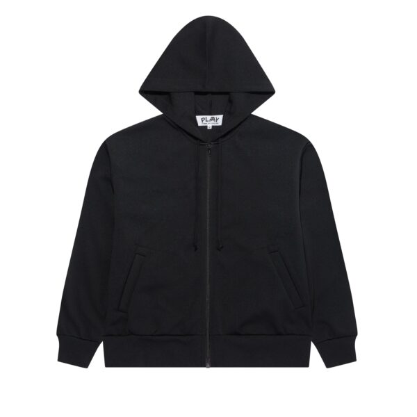 ASSC x Comme des Garçons Black Hoodie A Fusion of Streetwear and High Fashion