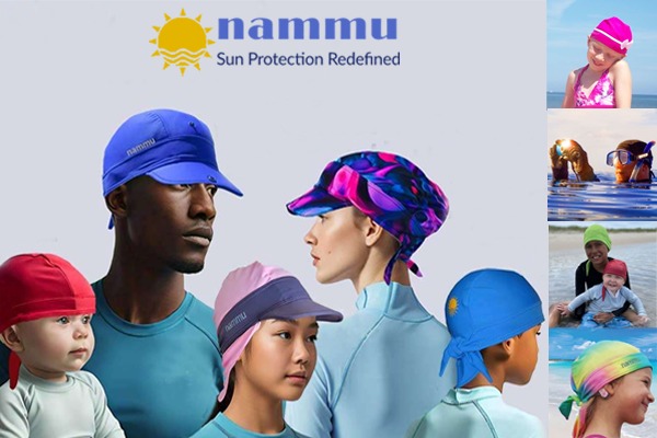 Ultimate Sun Protection for Water Sports with Nammu Swim Hats