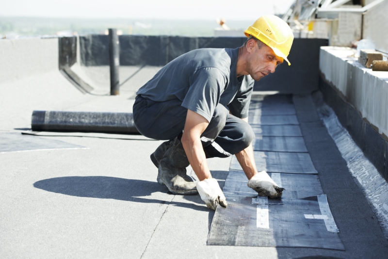 commercial flat roofing contractor in Greenville SC