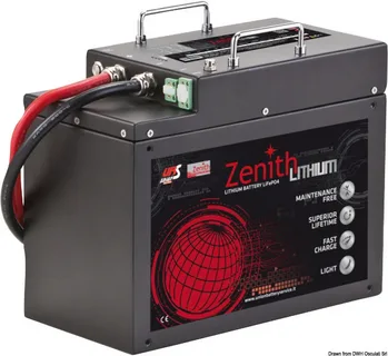 batteria al litio da 12 V 200 Ah