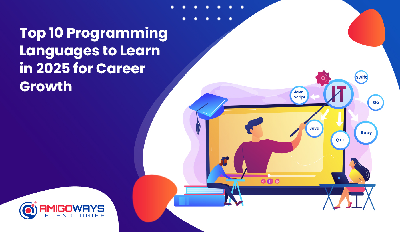 Top 10 Programming Languages To Learn In 2025 For Career Growth - Amigoways