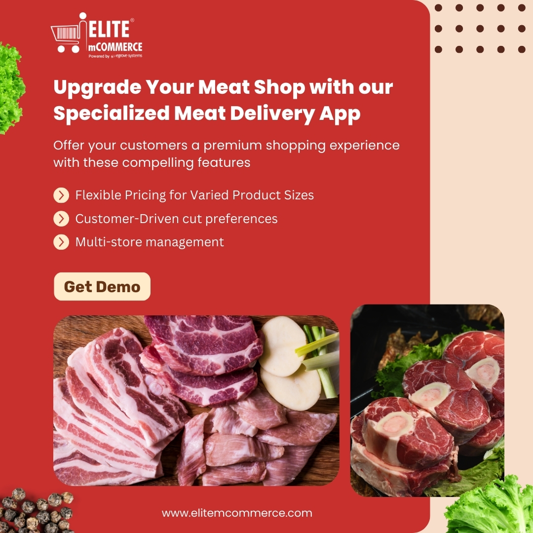 Explore the Benefits of Customized Meat Delivery App Development Services