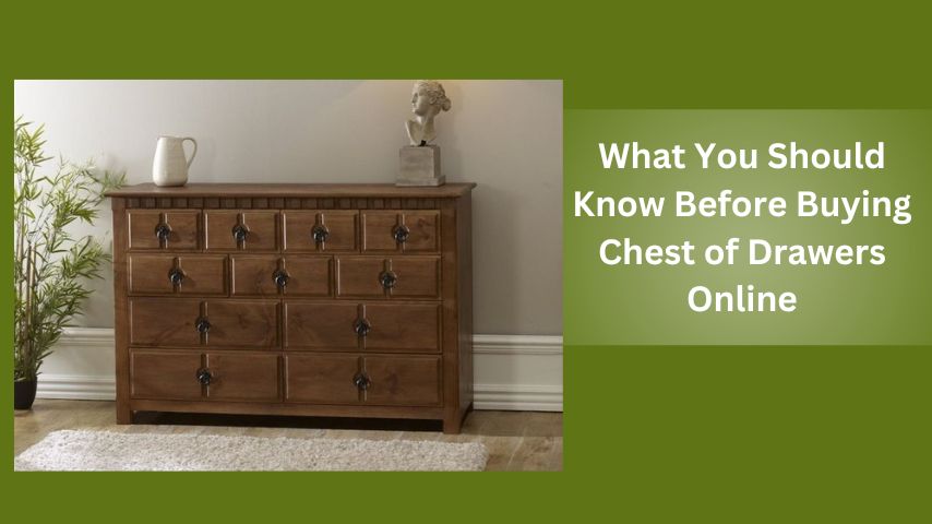 What You Should Know Before Buying Chest of Drawers Online