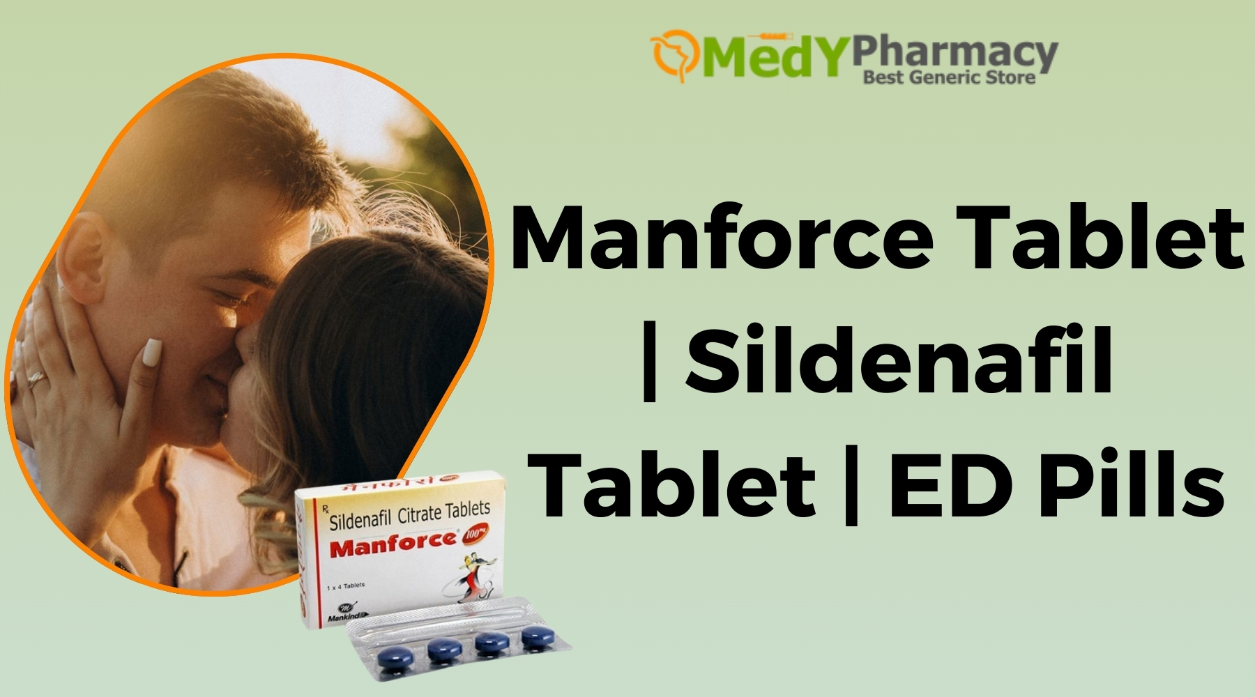 Manforce Tablet | Sildenafil Tablet | ED Pills