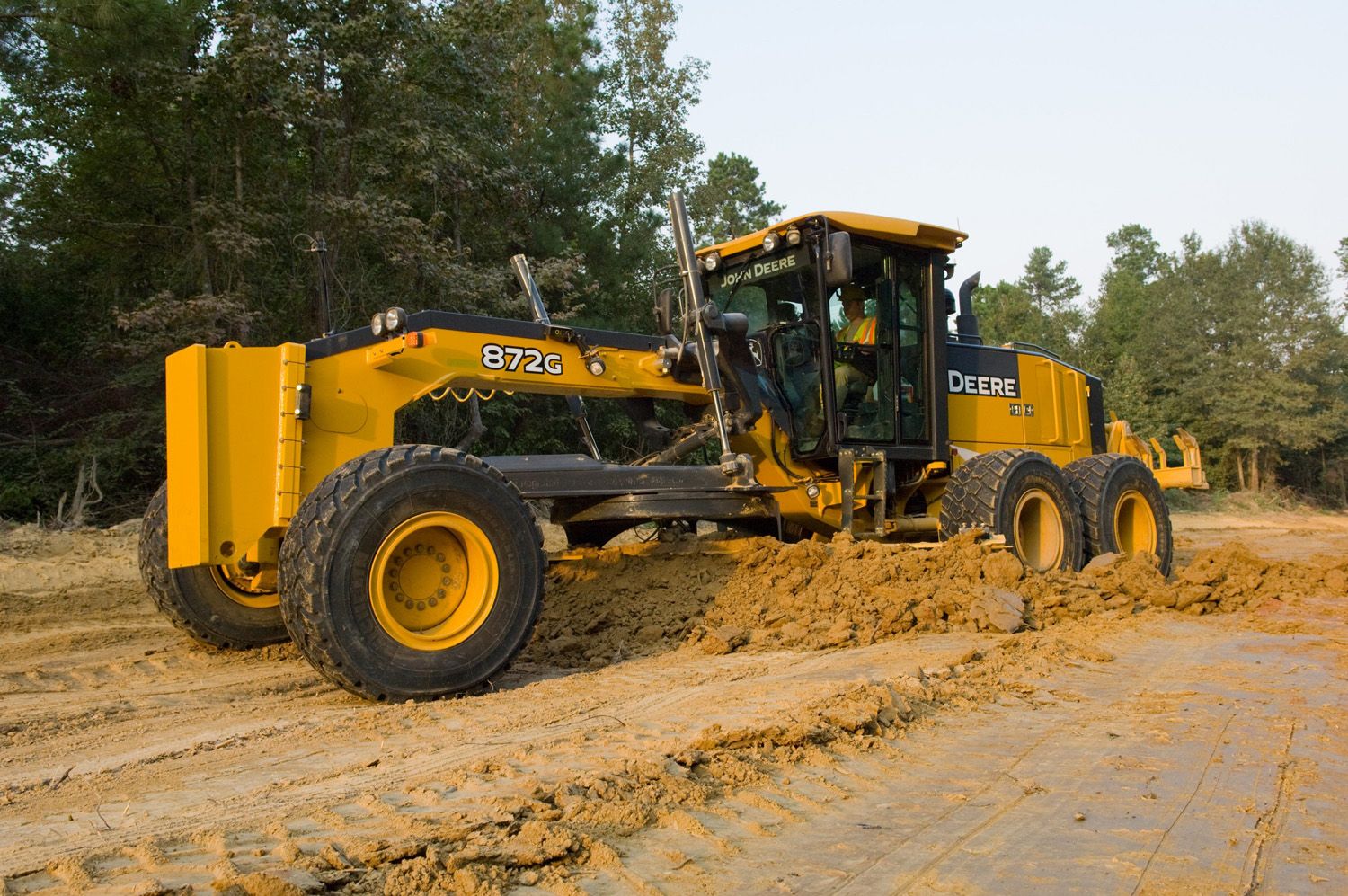 John Deere used motor grader