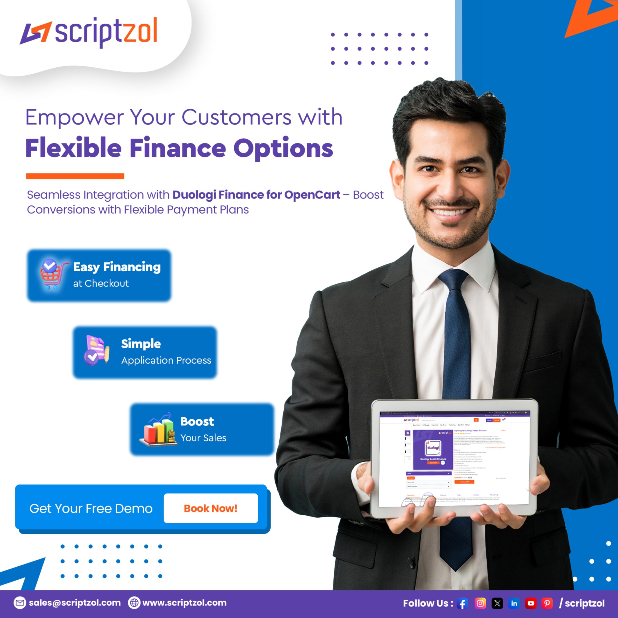 Scriptzol OpenCart Duologi Retail Finance