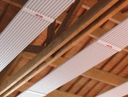 electric radiant heat ceiling panels