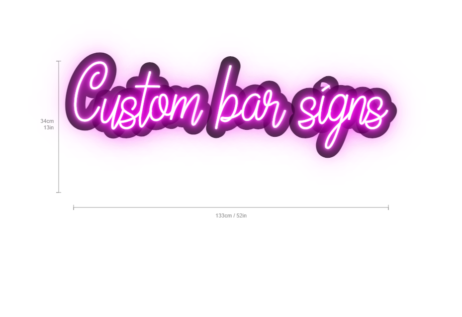 custom bar signs