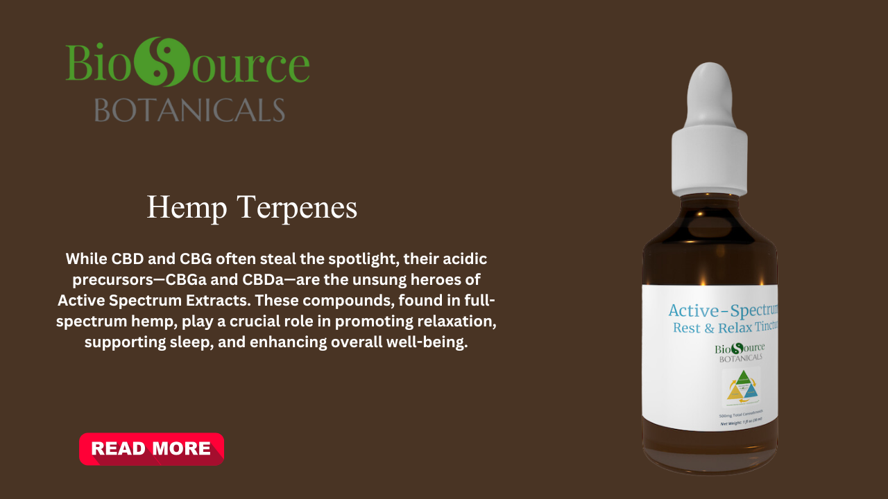 Hemp terpenes