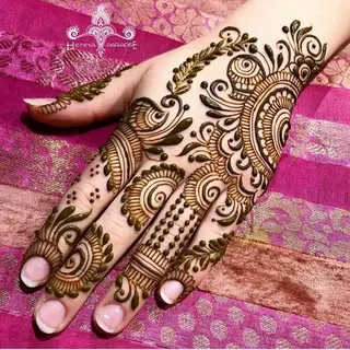 Simple mehndi patterns