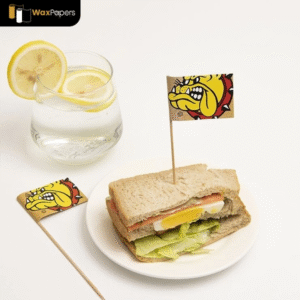 custom food flags