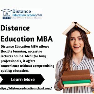 mba distance course