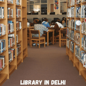 Library in Old Rajinder Nagar