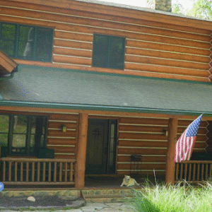 log cabin maintenance