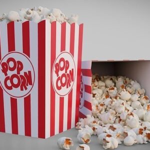 branded popcorn bags