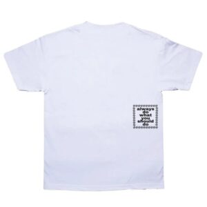 Adwysd Paint Splatter T shirt White