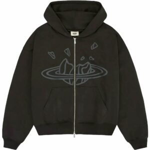 Broken Planet Uk Basic Zip Up Hoodie Black