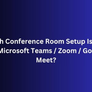 Conference Room Setup