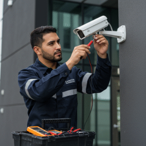 security camera technician