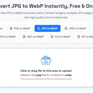 JPG to WebP