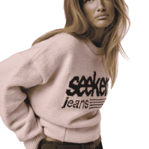 Sisters and Seekers Binky Knit Sweater Pink