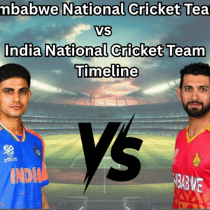 Zimbabwe National Cricket Team vs India National Cricket Team Timeline