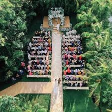 wedding drone photography