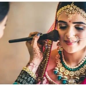 Bridal makeup services
