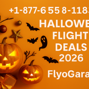 +1-877-658-1183 Halloween Flight Deals FlyoGarage.