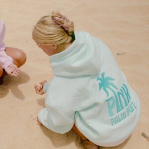 Pink Palm Puff makes bold fashion feel effortless